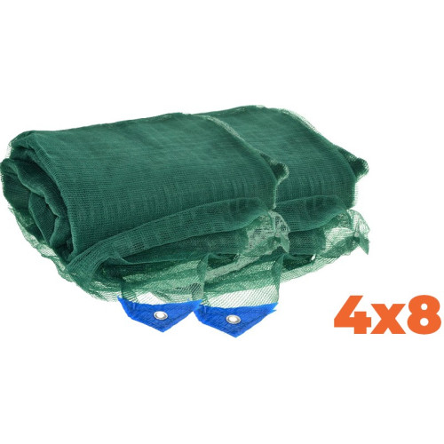 2x Rete Antispina Antistrappo per raccolta olive 4x8mt