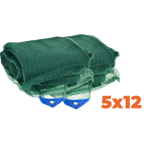 2x Rete Antispina Antistrappo per raccolta olive 5x12mt