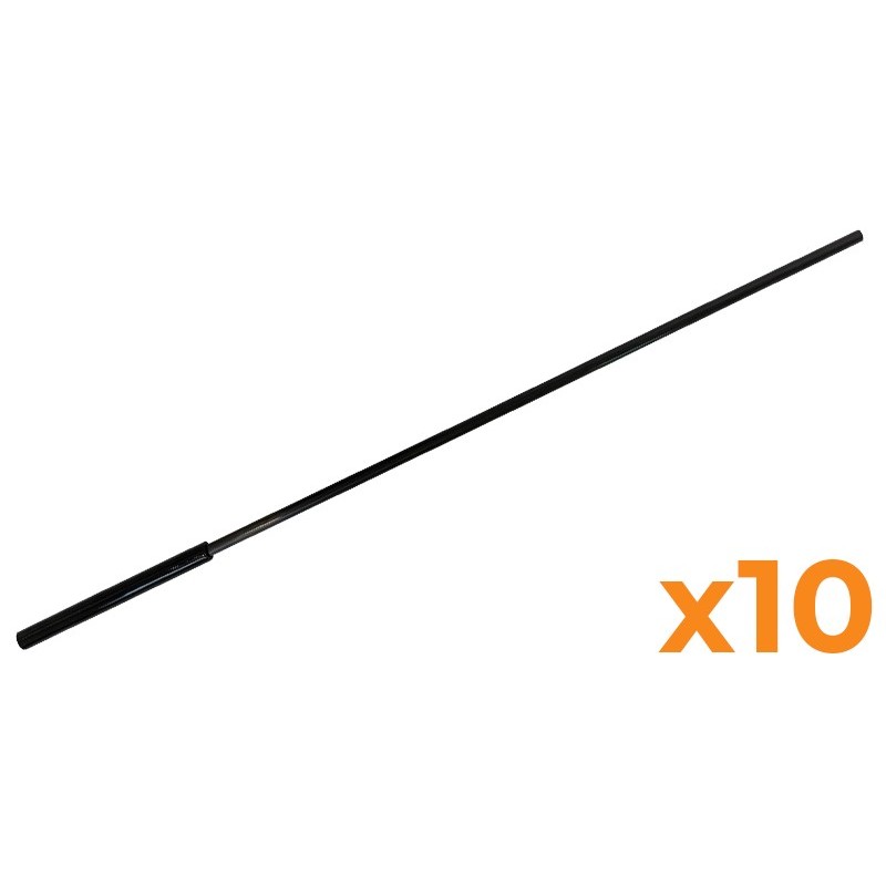 10x Astina in carbonio di ricambio Ø5mm 36cm rinforzo Ø8mm per abbacchiatore