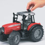 Trattore giocattolo Bruder Massey Ferguson 7480 con rimorchio ribaltabile