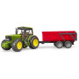 Trattore giocattolo Bruder John Deere 6920 con rimorchio ribaltabile