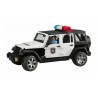 Jeep giocattolo Bruder della polizia con poliziotto