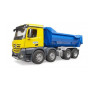 Camion giocattolo Bruder Mercedes con cassone ribaltabile