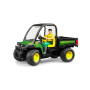 Furgone giocattolo Bruder John Deere Gator XUV855D con autista