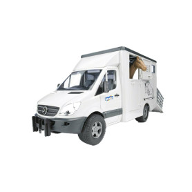 Furgone giocattolo Bruder Merceder trasporto cavalli