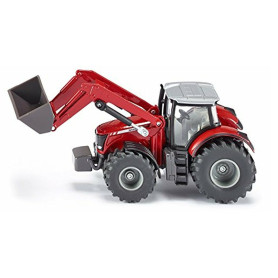 Trattore giocattolo Siku Massey Ferguson con pala anteriore