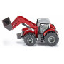 Trattore giocattolo Siku Massey Ferguson con pala anteriore