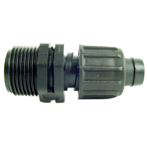 10x Raccordo maschio per manichetta da Ø16x1/2"