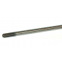 Asta rigida trasmissione diametro 8mm lunghezza 147cm filettata M8 quadrata 5,3mm