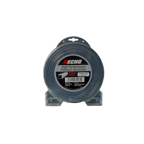 Filo in nylon quadro Echo per decespugliatore da 32mt Ø3.5mm