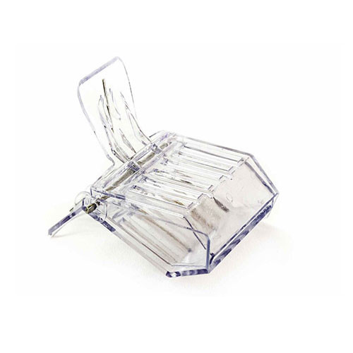 Pinza prendiregina in plastica