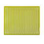 Escludiregina a griglia in plastica rigida per arnia da 10 43x50cm