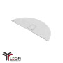 Semicoperchio Policarbonato 520mm Lega