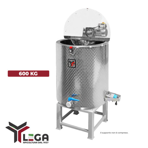 Miscelatore da 600 kg Lega a doppia parete