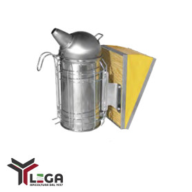 Affumicatore Lega in acciaio inox completo di cartuccia e protezione