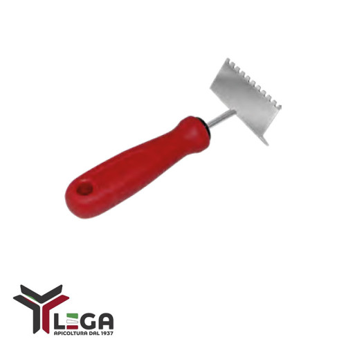 Raschietto con bordo Dentellato Lega