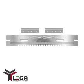 Porticina Dentata e Forata per 10 Telaini Lega