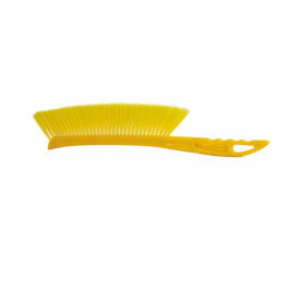 Spazzola sintetica con manico in plastica