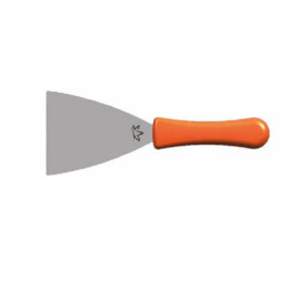 Spatola inox con manico in plastica