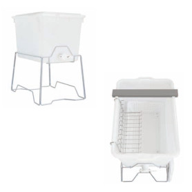 Banco per disopercolare in plastica(cm63x46x39)