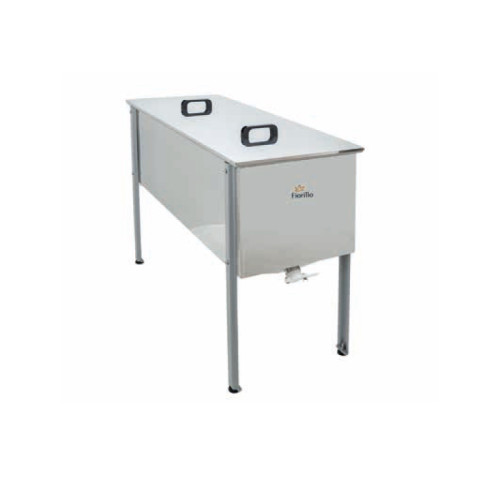 Banco per disopercolare in acciaio inox(cm120x48x41)