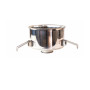 Filtro a tramoggia inox 50/100 con sacco in nylon