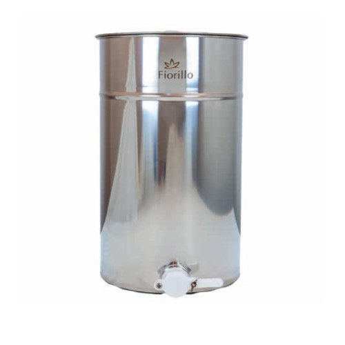 Maturatore da kg1000 in acciaio inox con rubinetto inox