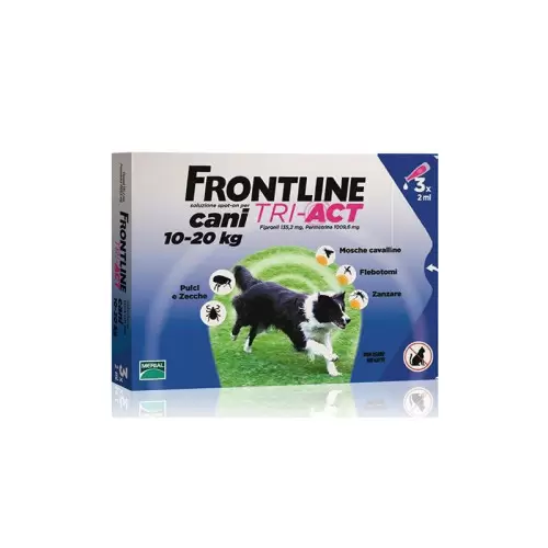 Frontline Tri-Act soluzione spot-on per cani 10-20 kg