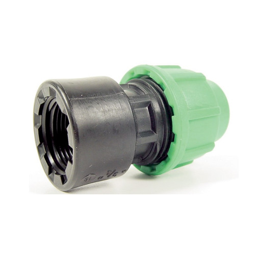 Raccordo Compressione Femmina 1/2" diam. 20 mm.