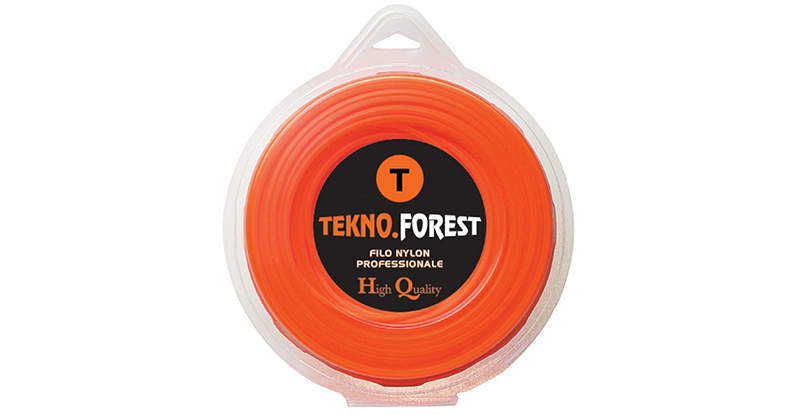 BURG - D. 4,0 Mm X 142 Mt Quadro Filo Decespugliatore Verde Bobina Testina Giard